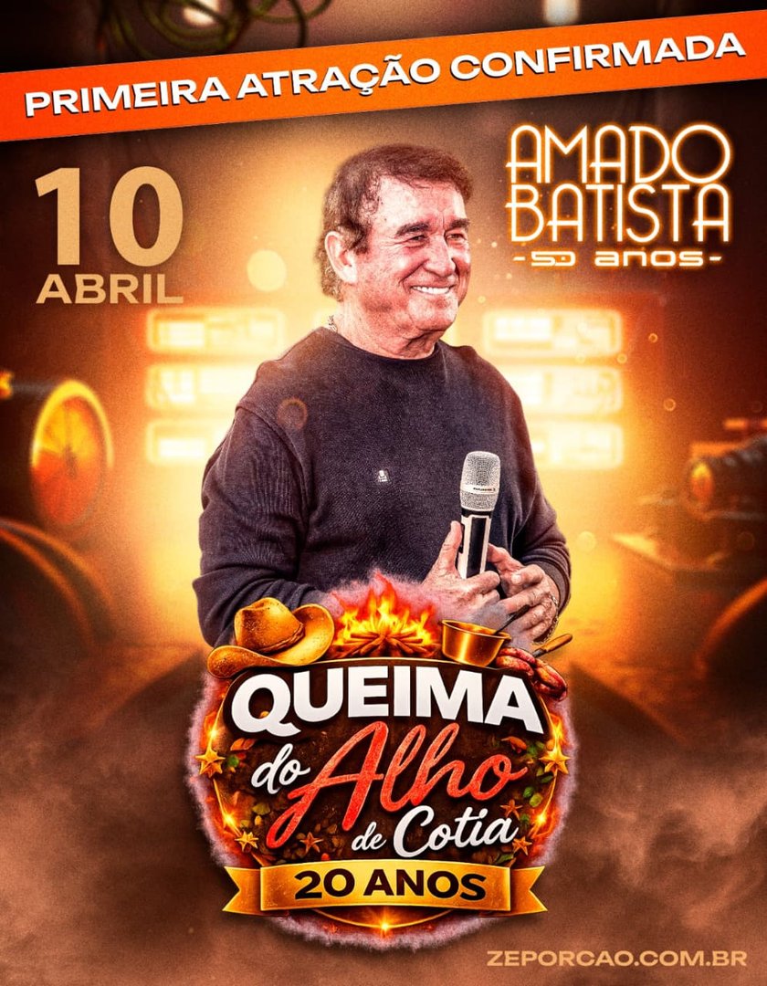 Primeira Atração Confirmada